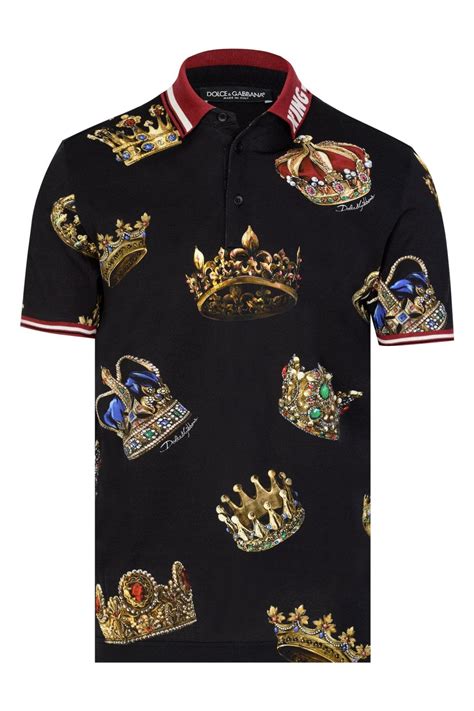 dolce and gabbana polo top|dolce and gabbana t shirt.